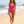 CD One-Piece Bikini White Pink in Polyamide 261389
