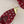 Jimmy Rhinestone Toe High-Heeled 10 Sandals Red in Lace Metallic 803385