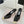 Jimmy Rhinestone Toe High-Heeled 10 Sandals Black in Lace Metallic 803388