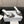 CD 26 Mule Heels 85 White Black in Fabric 803245