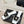 CC 26 Buckle Square Toe Slippers White in Horse hair 803183