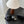 CC 26 Sandal 55mm Camellia Pearl Black in Cowhide 803188