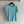 CC Neck Short-sleeve top Blue en Coton 387733