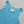 CC Round Neck Vest Blue in Cotton 387732