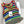 CC 26 Colorful Striped Tassel Knitted Vest/Pad Top in Cotton 387519