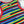 CC 26 Colorful Striped Tassel Knitted Vest/Pad Top in Cotton 387519