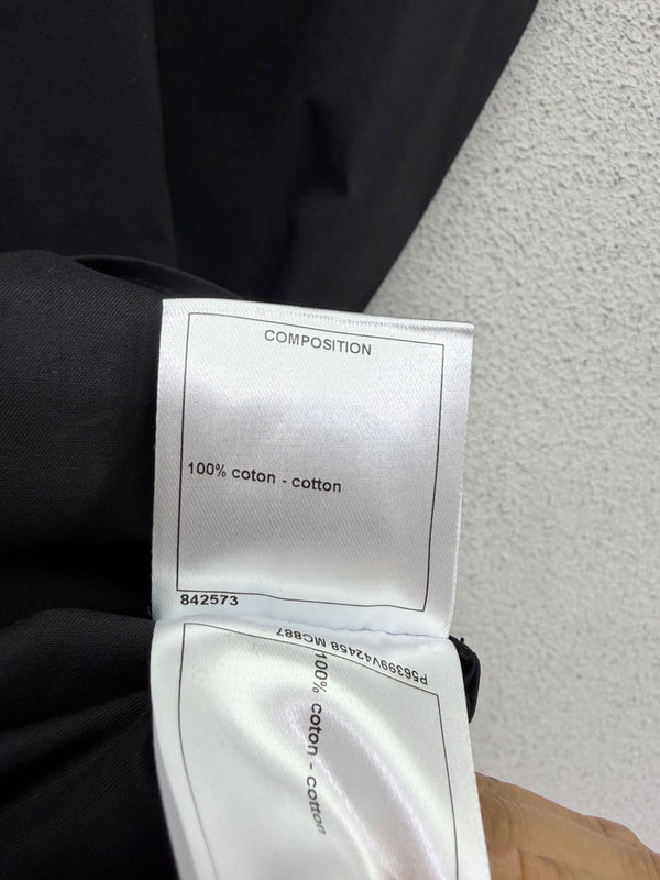 Chemise ajustée CC avec ceinture en coton 388485