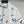 CD Blue Bow-print Short-sleeved Shirt in Cotton 388370