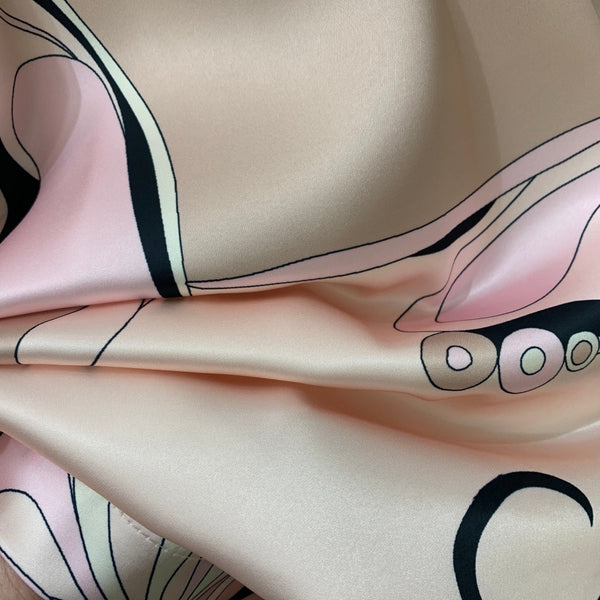 Pucci Orchidee Print Pants Pink in Cotton 380151