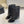 CC 26 Boots High-Heeled 95mm with Chain Black in Mesh 808103