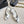 CC 26 Color-Blocked High Heels 75mm White in Leather 808102