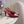 CC 26 Color-Blocked Open-Back High Heels 75mm Red in Deerskin 808134