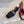 CC 26 Color-Blocked Open-Back High Heels 75mm Red in Deerskin 808134