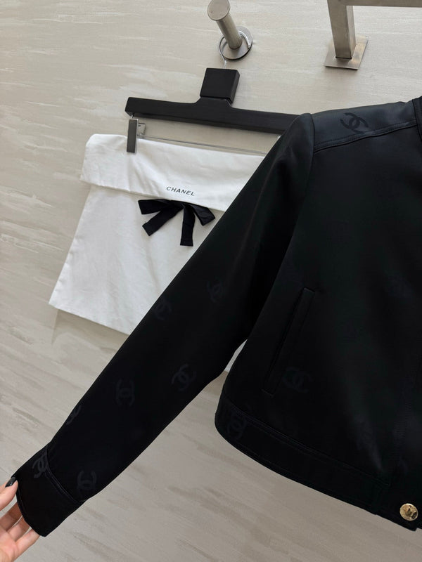 CC 26 Short Jacket Black in Acetate 388862