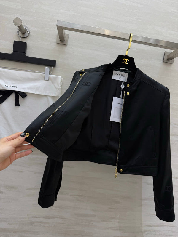 CC 26 Short Jacket Black in Acetate 388862