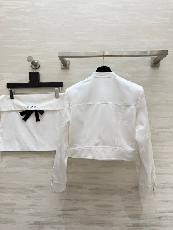 CC 26 Short Jacket White in Acetate 388860