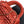 CC 2026 Mini Shopping Bag Red Raffia Fringe 289607