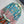 CC 26 Artistic Print Waistband Robe Colorful in Polyamide 389531