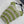 CD 26 Striped Flutter Sleeve Crew Neck Knit Top Green in Acrylic 389638
