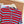 CC 2026 Red And Turquoise Striped Tencel Top 481971