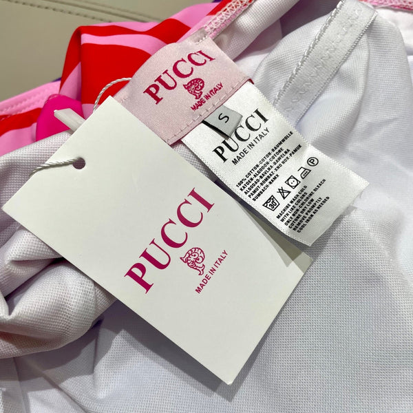 Pucci One-Piece Swimsuit Cotton Blend 149637