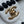 CC Flap Bag 15cm White Lambskin with Black Braided Trim