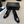 CC 26ss Logo Square-Toe Pumps Black Suede 835687