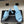 CC Quilted Heeled Sandal 8cm Blue Lambskin 834716