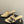CC 26A Logo Quilted Heeled Sandals 8cm Begie Black Lambskin 834710