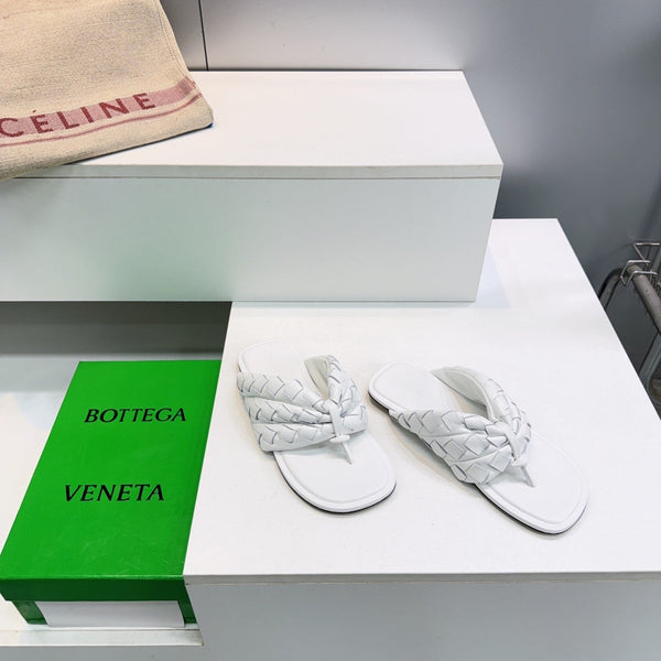 BV 26ss Thong Flip-Flops White Leather 842950