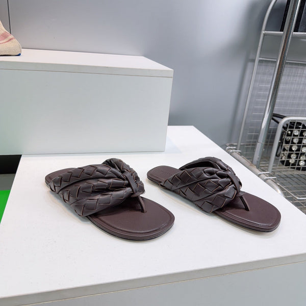 BV 26ss Thong Flip-Flops Brown Leather 842949