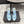 YSL Kirat Cross-Strap Stiletto Mules 10.5cm Blue Cowhide Leather 847151