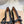 GR Mary Jane Flats Black Lambskin & Fabric 851887