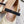 GR Mary Jane Flats Black Beige Lambskin & Fabric 851886