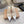 GR Pointed-Toe Mule Sandals 8.5cm White Patent Cowhide & PVC 854877