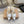 GR Pointed-Toe Mule Sandals 8.5cm White Patent Cowhide 851875