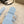 DG Logo Jelly Thong Sandals Blue Rubber 851866