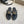 DG Logo Jelly Thong Sandals Black Rubber 851864