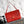 CC Croc Embossed Flap Bag 38.5cm Red Imported Leather 157997