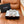 CC 26P Double C Loafers White Black Lambskin & Grosgrain 857976