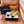 CC 26P Double C Loafers Beige Black Lambskin & Grosgrain 857975