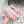 JC Mimmi Slingback Pumps Floral Appliqué 5.5cm Pink Lace 858431