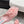 JC Mimmi Slingback Pumps Floral Appliqué 5.5cm Pink Lace 858431