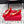FG Vara Bow Round Toe Mary Jane Pumps 3.5cm Red Patent Leather 458404