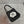 CC Vintage Tote Bag Embossed Camellia 25cm White Lettering Black Calfskin