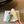 CD Baby Bow Mules Gold Bow Mint Green Suede 858671