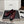 CC 25SS Mary Jane Quilted Burgundy Black Lambskin Leather 862427