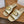 CD Montaigne Slides Buckle Gold Metallic Calfskin Leather 862372