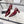 CC Pointed Toe Slingback Pumps 9cm Burgundy Patent Cowhide 872874