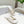 Loew Pebble Soft Slides White Lambskin Leather 881381